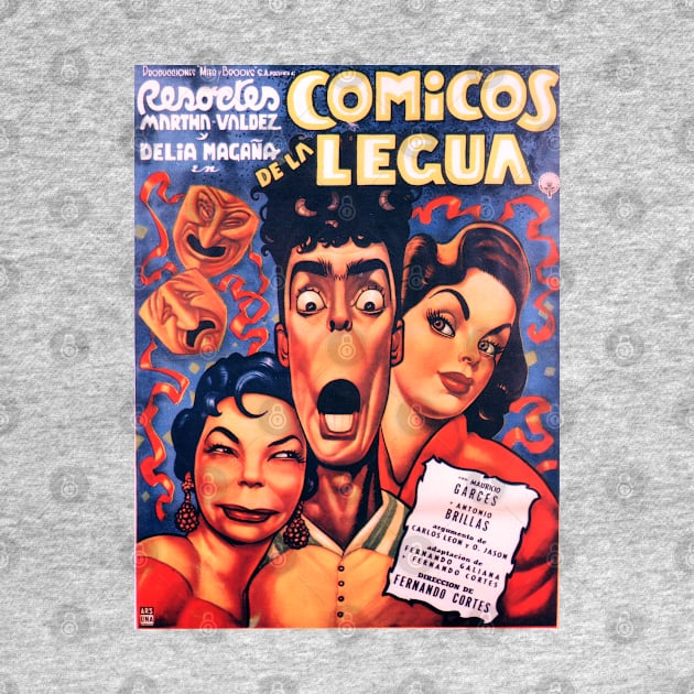 Vintage Mexican Cinema Icons by chilangopride